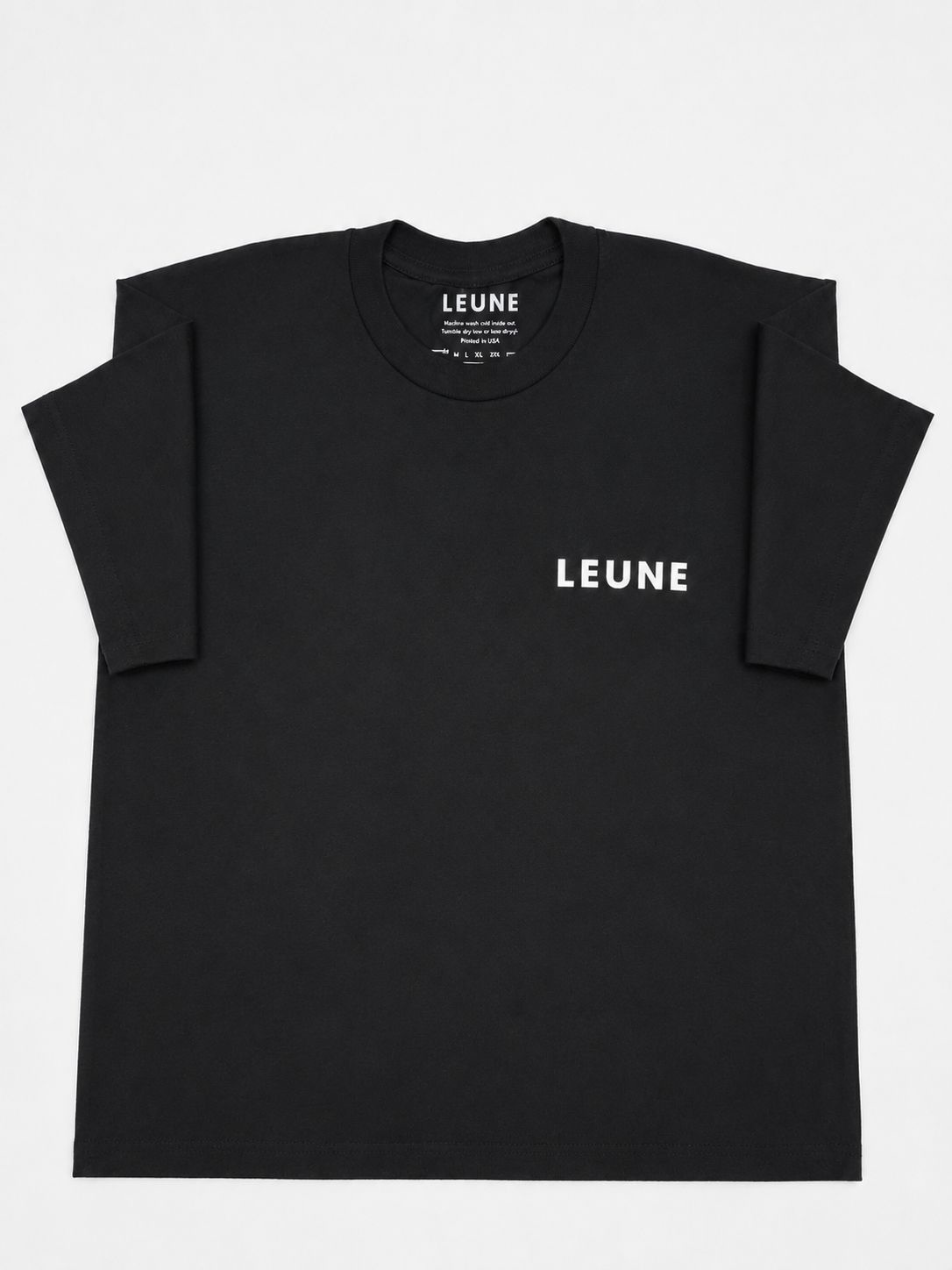 Black LEUNE T, front