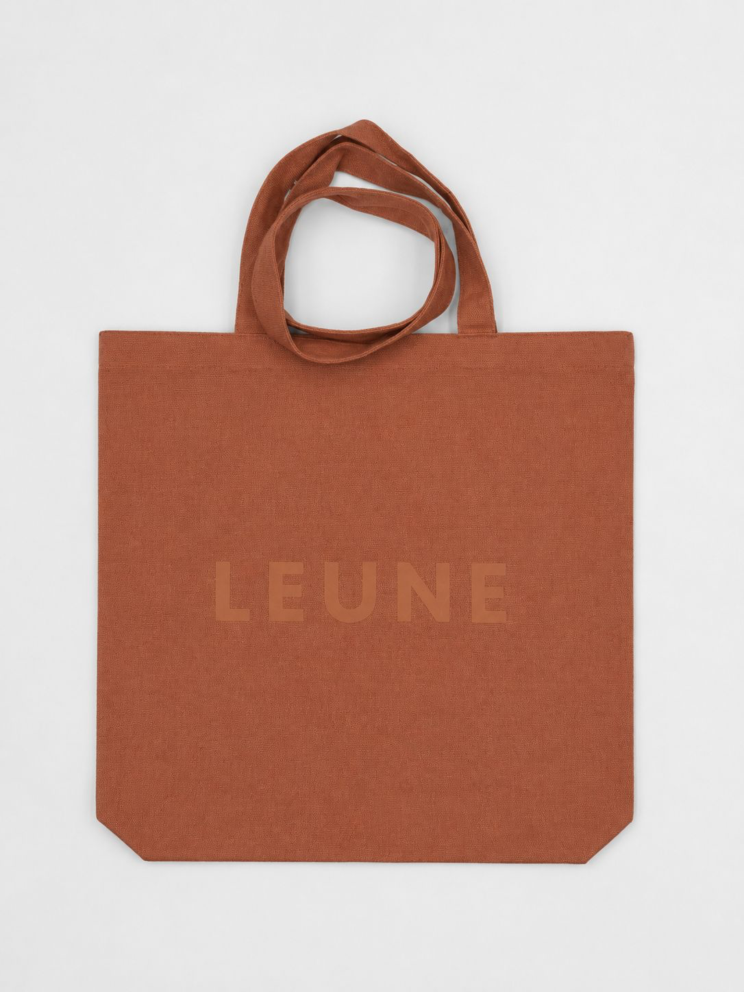 LEUNE Tote Bag in Coral