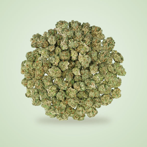Trainwreck exotic THCA smalls (Sativa)